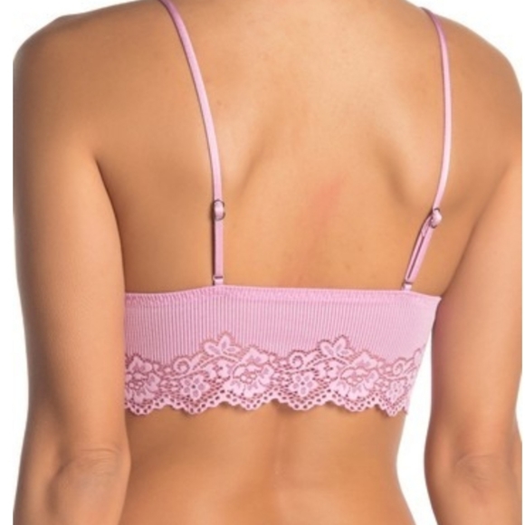 Free People Caroline Ribbed Lace-Up Bralette - Picture 2 of 6